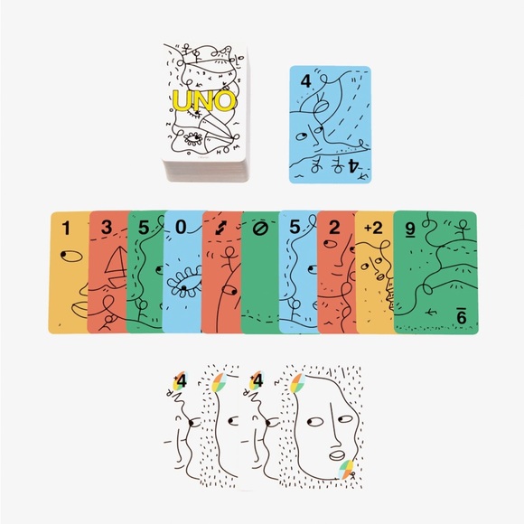 UNO #6 Shantell Martin x UNO Artiste Series Deck - Picture 8 of 11